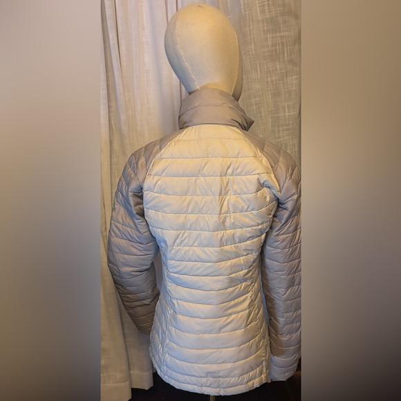 Columbia Omni-Heat Lightweight Puffer Jacket XS Ivory 🤍 - Picture 2 of 5